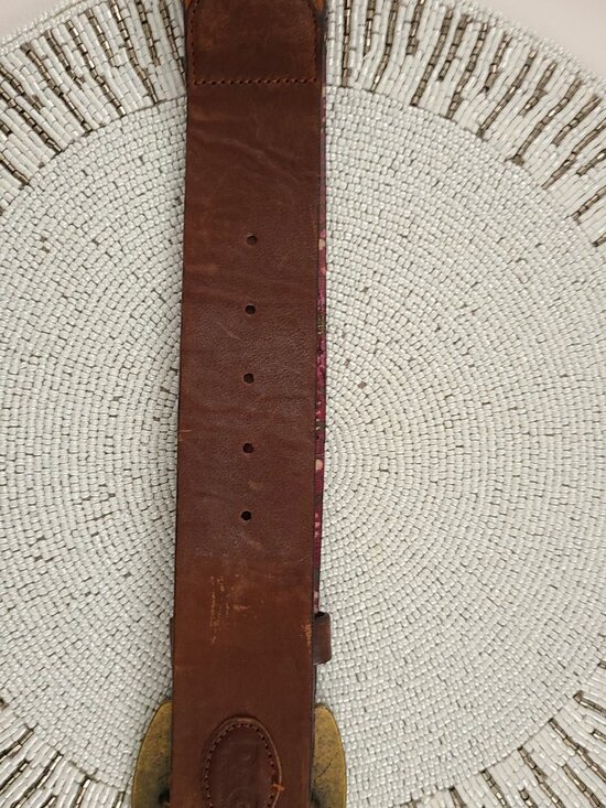 Dolce & Gabbana Women’s Brown Leather  Wide Belt main image 5